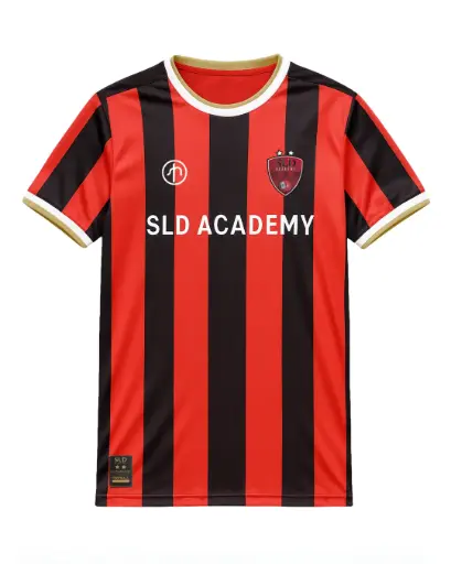 Playera Juego Roja rayas negras 